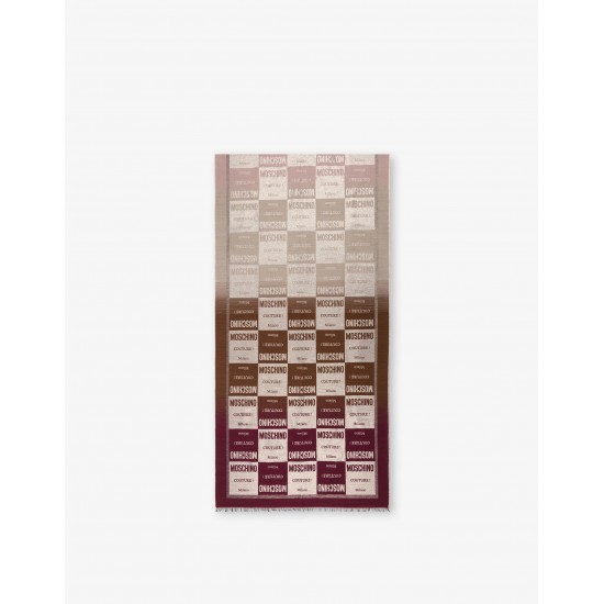 Sciarpa in misto lana jacquard