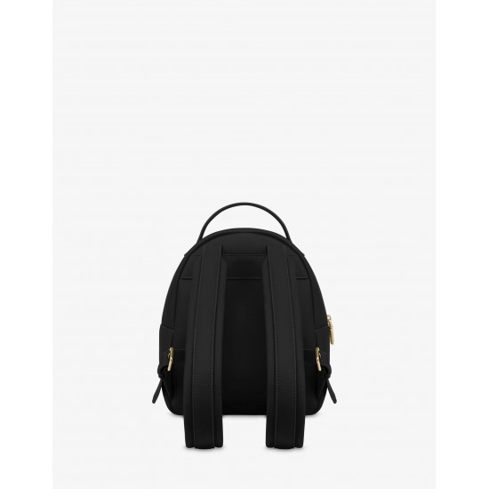 Zaino Maxi Lettering nero