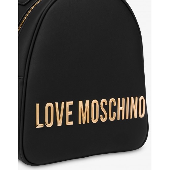 Zaino Maxi Lettering nero