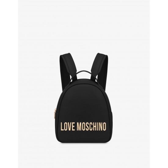 Zaino Maxi Lettering nero