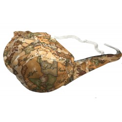 Reggiseno Stampa Mappa