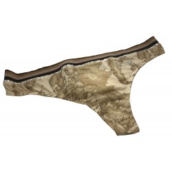 Slip stampa mappa color sabbia