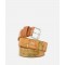 Geo Classic Cintura con fibbia platino