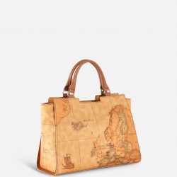 Geo Classic Borsa a mano piccola con inserto centrale