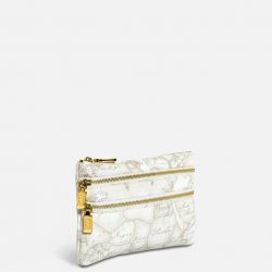 Geo White Pochette media con tasche