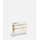 Geo White Pochette media con tasche