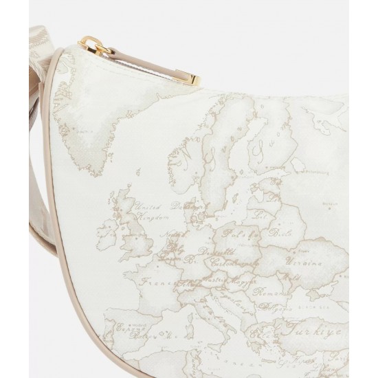 Geo Soft White tracolla a mezzaluna piccola