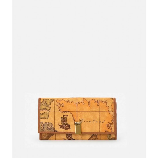 Geo Classic portafoglio grande e chiusura con fibbia logata 1 Classe