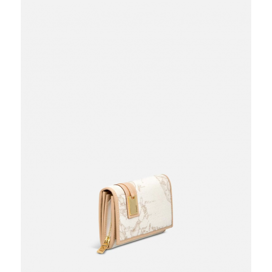 Geo White Portafogli medio con tasca