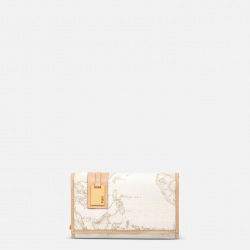 Geo White Portafogli medio con tasca