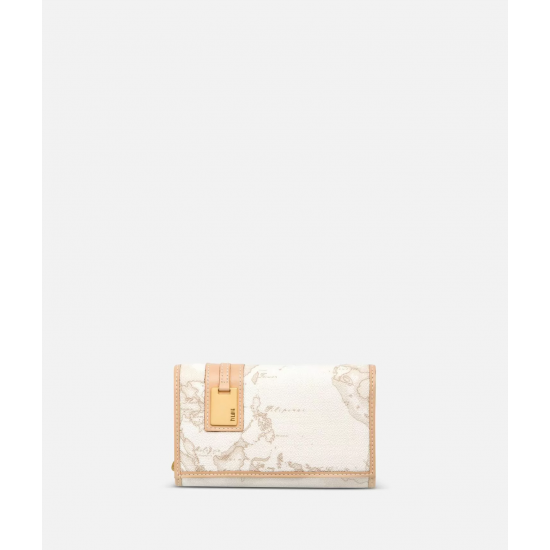 Geo White Portafogli medio con tasca