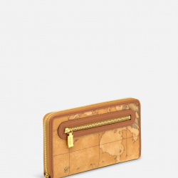 Geo Classic Portafogli grande con zip e tasca