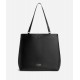 Soft Twist borsa shopping reversibile Nera