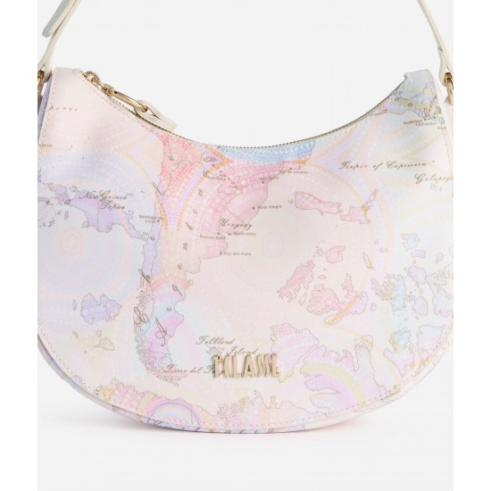 Geo Dots Art borsa sottospalla Multicolor