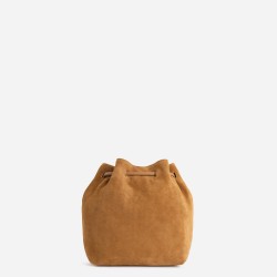 Tribal Leather borsa secchiello Rame