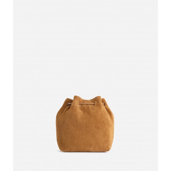 Tribal Leather borsa secchiello Rame