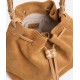 Tribal Leather borsa secchiello Rame