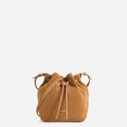Tribal Leather borsa secchiello Rame