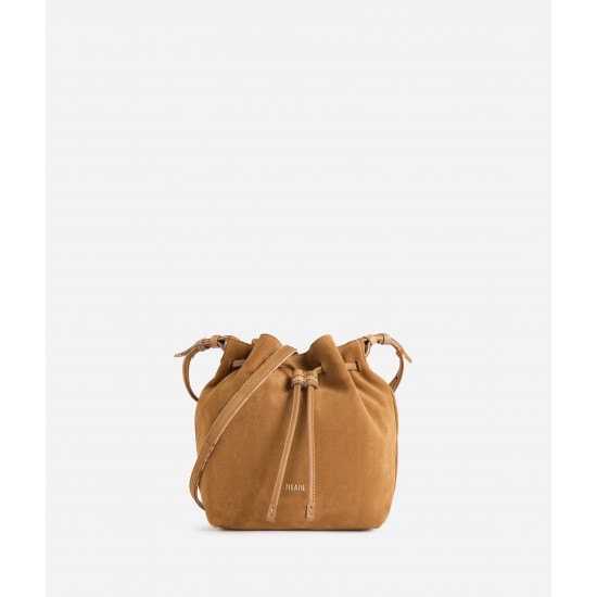 Tribal Leather borsa secchiello Rame