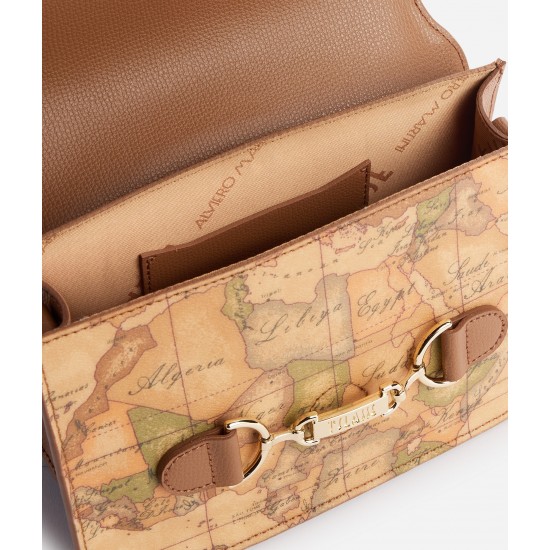 Cruise Bag sottospalla doppia portabilità Geo Classic e Cuoio