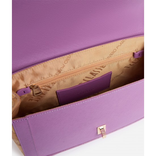 Bay Lock Bag tracolla Viola Bougainville