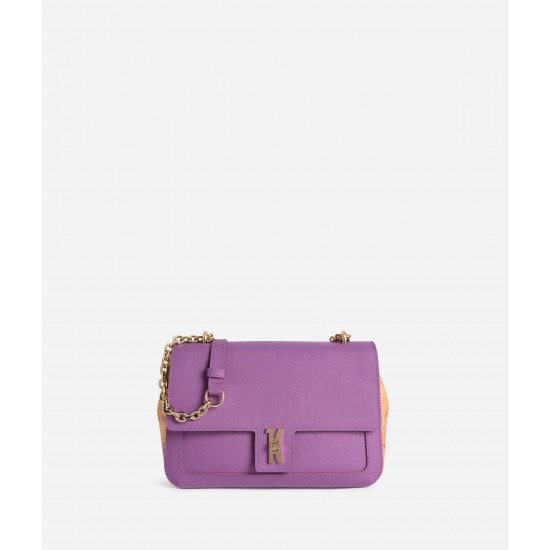 Bay Lock Bag tracolla Viola Bougainville