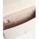 Bay Lock Bag tracolla in pelle striata Conchiglia
