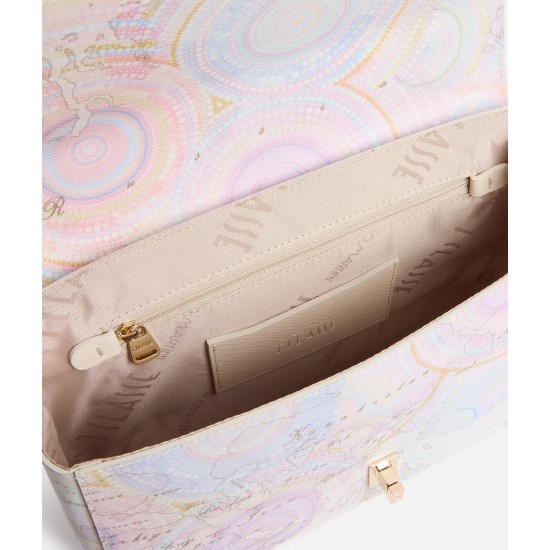 Bay Lock Bag tracolla stampa Geo Dots Art