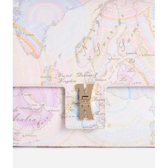 Bay Lock Bag tracolla stampa Geo Dots Art