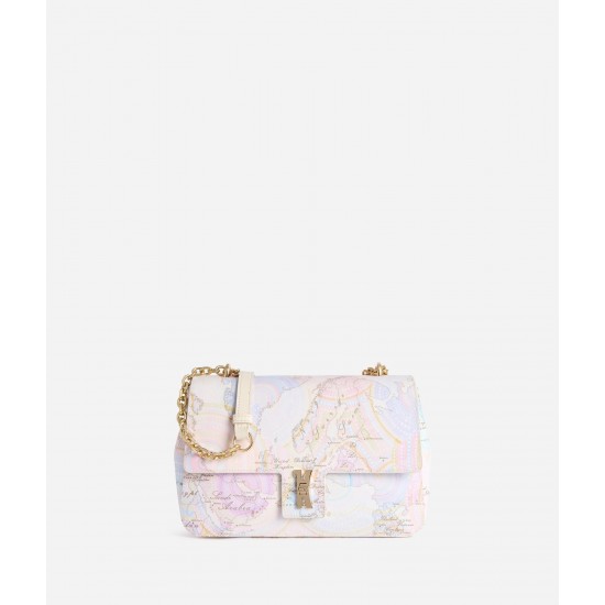 Bay Lock Bag tracolla stampa Geo Dots Art