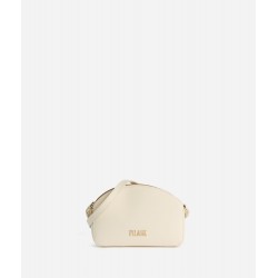Aura Bag tracollina doppia zip Avorio