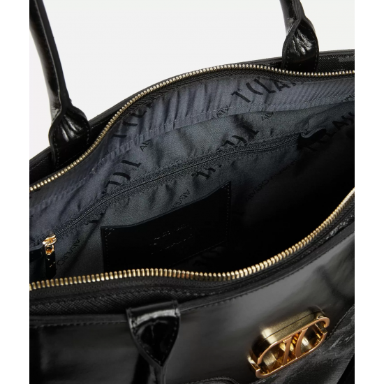 Geo Noir borsa shopping Nera