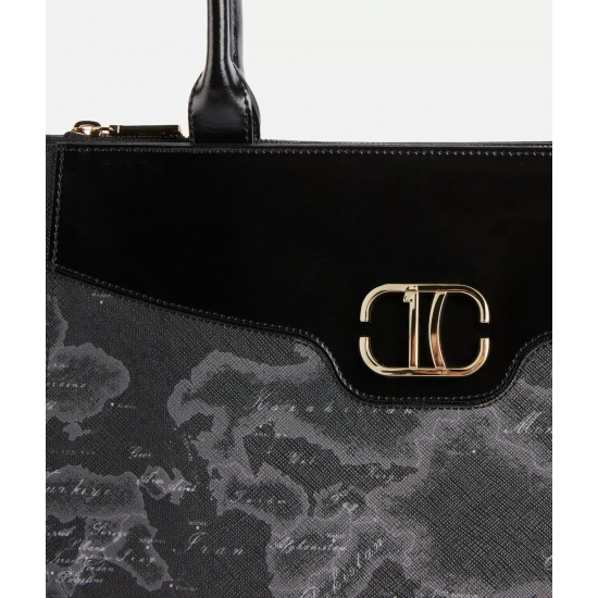 Geo Noir borsa shopping Nera