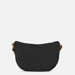 Stormy Nylon tracolla a mezzaluna piccola Nera