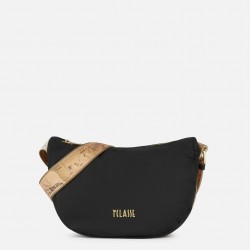 Stormy Nylon tracolla a mezzaluna piccola Nera