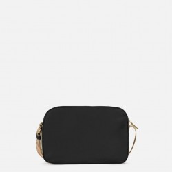 Stormy Nylon tracolla reporter Nera