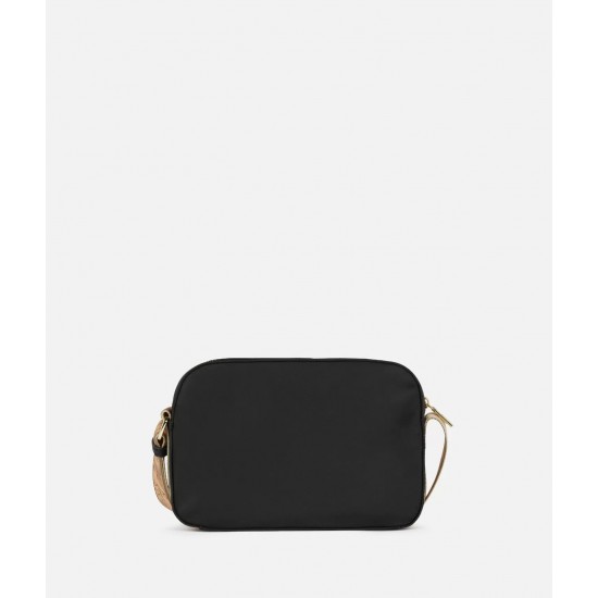 Stormy Nylon tracolla reporter Nera