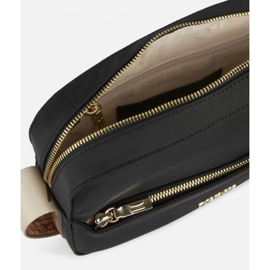 Stormy Nylon tracolla reporter Nera