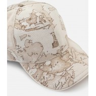 Cappellino da baseball in misto lino Geo Safari