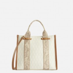 Geo Avana borsa a mano con tracolla Écru