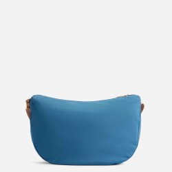 Breeze Nylon tracolla a mezzaluna grande Blu Pacifico