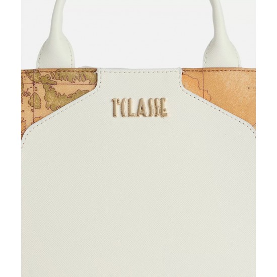 Java City borsa a mano piccola Avorio