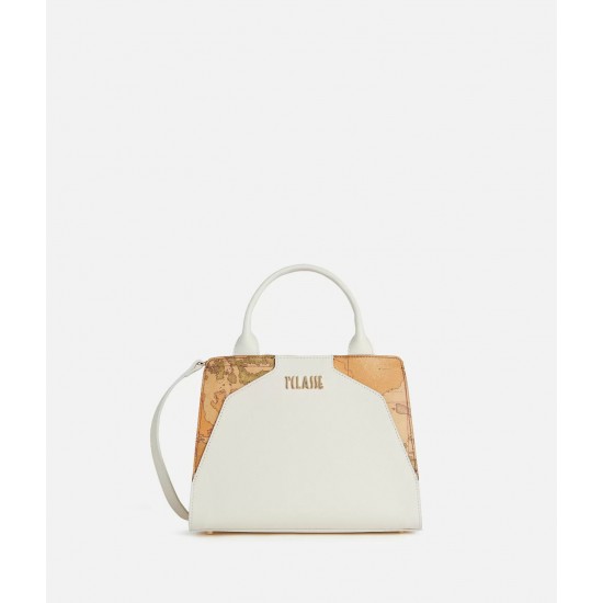 Java City borsa a mano piccola Avorio