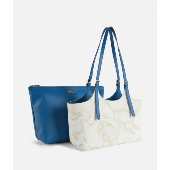 Ritual Bag borsa shopping Geo White