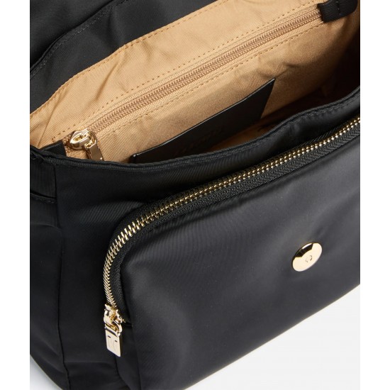 Stormy Nylon tracolla-zaino Nera