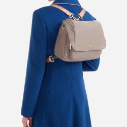 Stormy Nylon tracolla-zaino Tortora