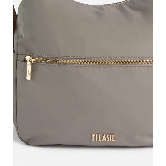 Stormy Nylon sottospalla doppia portabilità Tortora