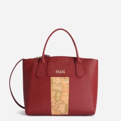 Windy City borsa a mano grande Rosso Acero