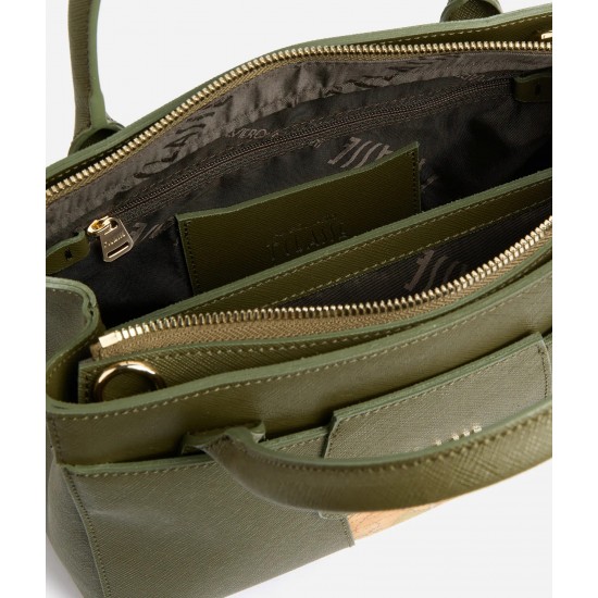 Windy City borsa a mano piccola Verde Muschio