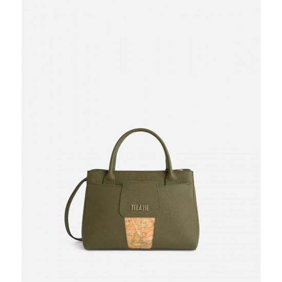 Windy City borsa a mano piccola Verde Muschio